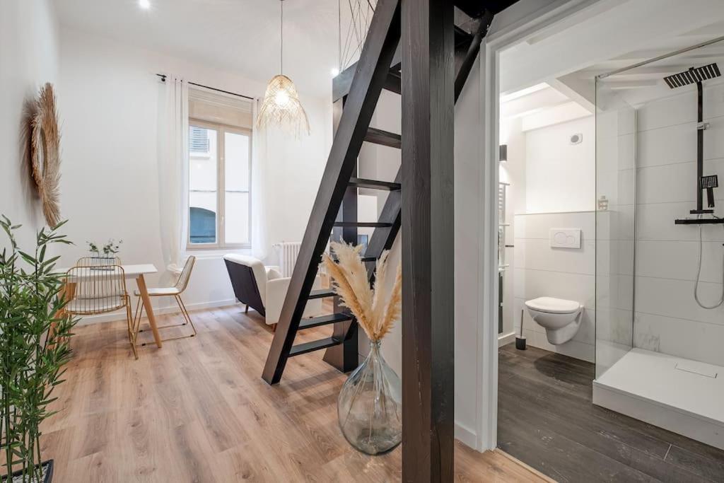  Le Boheme Superbe Loft Fonctionnel Et Central Saint-Etienne  Bagian luar foto